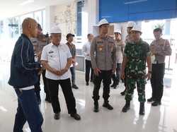 Kapolres Malang dan Forkopimda Tinjau Pembangunan Satpas Prototipe