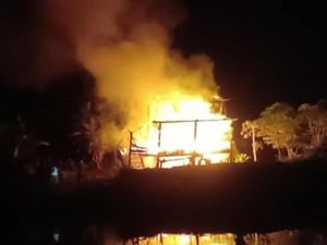 Nahas Lansia 67 Tahun di Luwu Tewas saat Kebakaran Rumah Empang