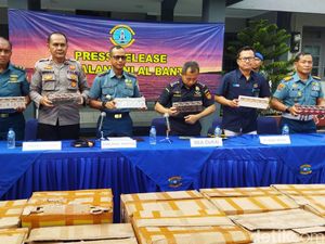 TNI AL Gagalkan Penyelundupan Rokok Ilegal di Merak Senilai Rp 1,1 M