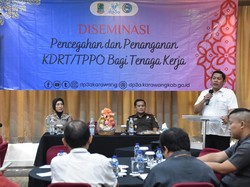 Pemkab Karawang Gelar Diseminasi Pencegahan KDRT/TPPO bagi Tenaga Kerja