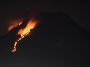 Luas Hutan di Gunung Panderman Kota Batu yang Terbakar 3,5 Hektare Luas Hutan di Gunung Panderman Kota Batu yang Terbakar 3,5 Hektare
