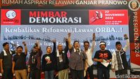 Pendukung Ganjar-Mahfud Deklarasikan Tolak Neo Orde Baru
