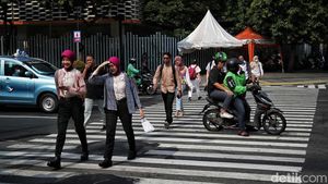 Potret Kawasan Perkantoran Jakarta Saat UMP Naik Jadi Rp 5.067.381