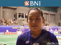 Ruselli Hartawan ke Semifinal Tunggal Putri BNI Sirnas C 2023