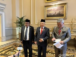 Bertemu Parlemen Yunani, Maruf Amin Bahas Solusi Permanen di Gaza