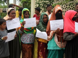 Lokasi Penampungan Sementara Rohingya di Lhokseumawe Over Kapasitas