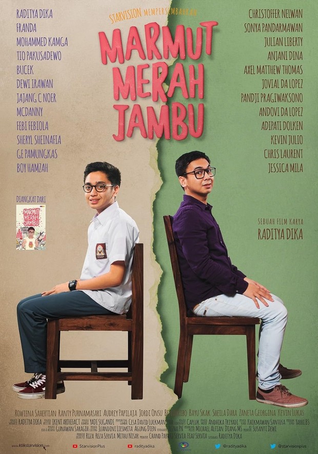 Film remaja Indonesia sad ending, Marmut Merah Jambu (2014)/ Foto: Starvision