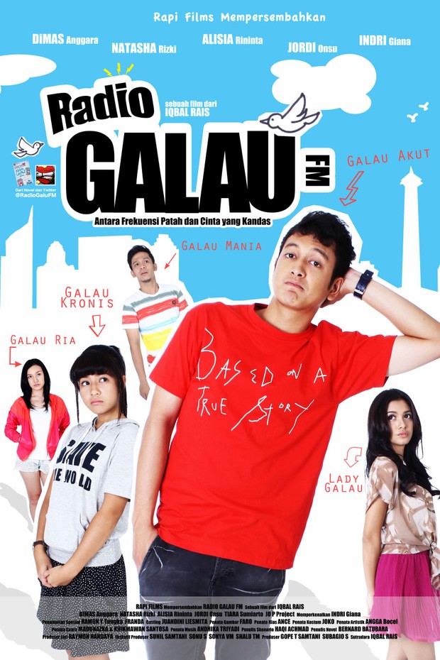 Film remaja Indonesia terbaik, Radio Galau FM (2012)/ Foto: Rapi Films