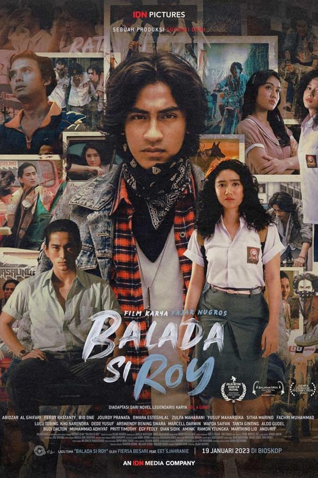 Film remaja Indonesia terbaru 2023, Balada Si Roy (2023)/ Foto: IDN Pictures