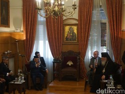 Bertemu Uskup Agung Athena, Maruf Amin Cerita Filosofi Bhinneka Tunggal Ika