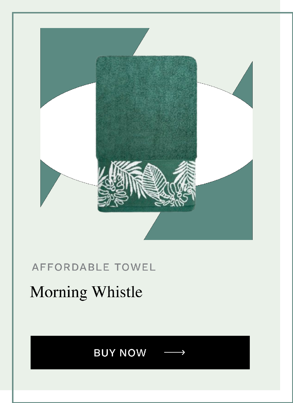 Morning Whistle Bamboo Towel Akira