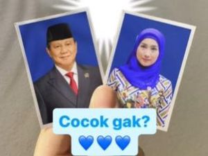 Heboh! Prabowo & Desy Ratnasari Dinilai Cocok Jadi Pasangan