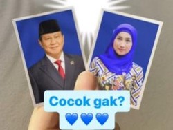 Heboh! Prabowo & Desy Ratnasari Dinilai Cocok Jadi Pasangan