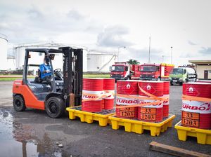 21 Ribu Liter Pertamax Turbo Dipasok untuk Aquabike Jetski Danau Toba 2023