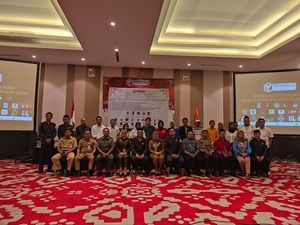 Pj Wali Kota Pangkalpinang Teken Bersama Deklarasi Pemilu Damai 2024