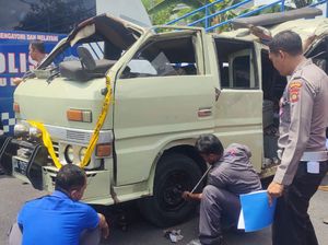 Minibus Maut yang Tewaskan 6 Pemedek di Karangasem Tidak Layak Jalan Minibus Maut yang Tewaskan 6 Pemedek di Karangasem Tidak Layak Jalan