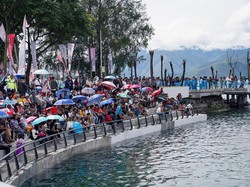 Hari ke-4 Aquabike Jetski Championship, Danau Toba Dipadati 70 Ribu Penonton