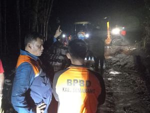 Banjir Bandang di 2 Desa Lereng Merbabu Semarang, Jalan Putus-Motor Hanyut Banjir Bandang di 2 Desa Lereng Merbabu Semarang, Jalan Putus-Motor Hanyut