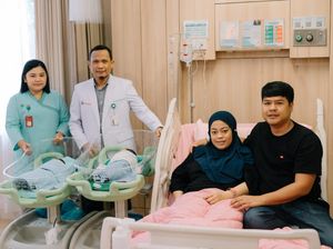 Bayi Kembar Pertama Program IVF RS Awal Bros Sudirman Pekanbaru di Riau