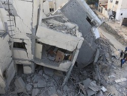 Ketabahan Warga Gaza Menghadapi Serangan Udara Israel