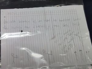 Isi Tulisan Tangan Anak Pamen TNI AU Sebelum Tewas Terbakar Isi Tulisan Tangan Anak Pamen TNI AU Sebelum Tewas Terbakar