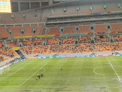 PKS Heran JIS Tergenang Saat Pildun U-17: Apa karena Rumput Diganti?