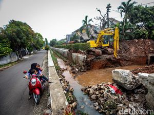Jalan Amblas di Pamulang Tangsel Diperbaiki