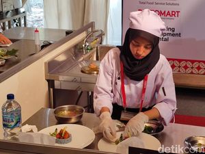 Serunya Food, Beverage, & Chef Festival, Buruh-Siswa SMK Lomba Masak Serunya Food, Beverage, & Chef Festival, Buruh-Siswa SMK Lomba Masak