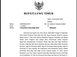 Pemkab Luwu Timur Surati Pemprov Sulsel soal Tunggakan Utang DBH Rp 54,8 M