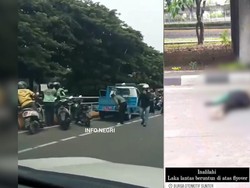 Ditabrak Mobil Satpol PP, Pemotor Tewas Terjatuh dari Flyover di Jakut