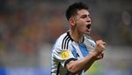 Hat-trick Echeverri dari Argentina Singkirkan Brasil 3-0
