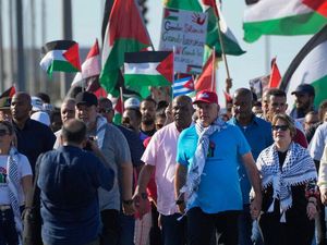 Presiden Kuba Pimpin Aksi Demo Dukung Palestina, Diikuti 100.000 Orang