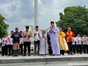 Tokoh Lintas Agama Bandung Gelar Doa Bersama untuk Palestina