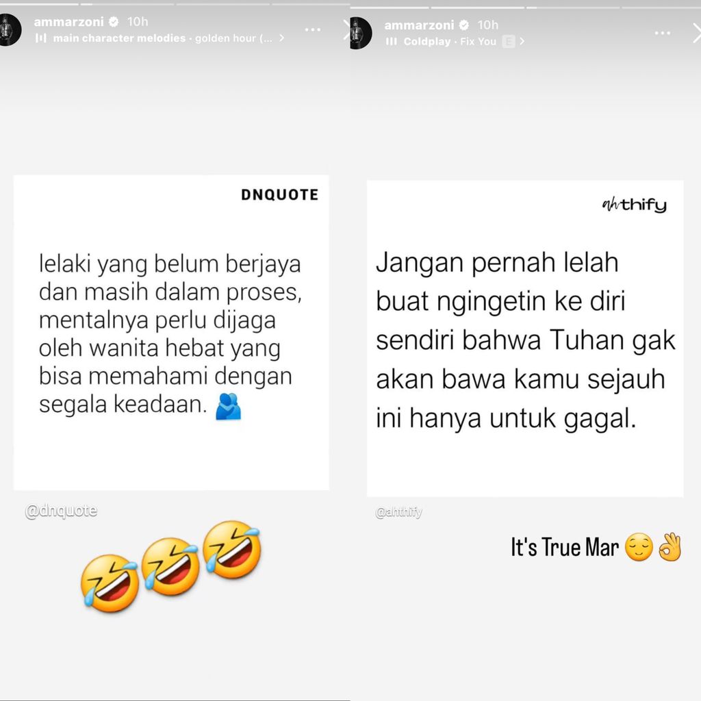 Unggahan Ammar Zoni