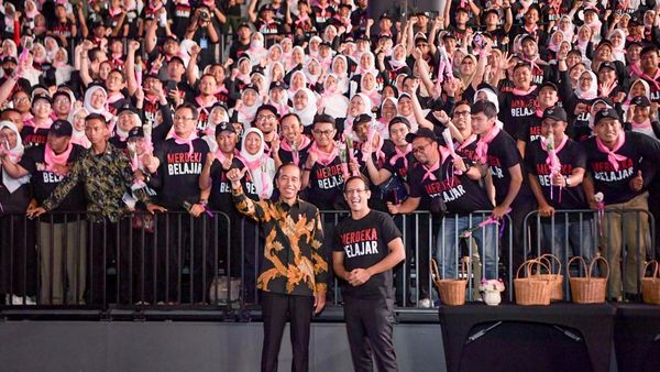 Potret Kemeriahan Puncak Acara Hari Guru Nasional 2023, Dihadiri 7.500 Guru!