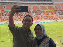 Nonton Pildun U-17 di JIS, Anies Baswedan: Saya Senang Sekali