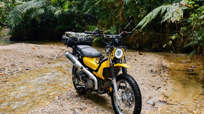 Aveta Ranger Max, motor bebek kembaran Honda CT125.