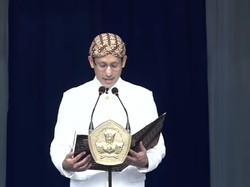 Nadiem Paparkan Merdeka Belajar dan 4 Capaiannya di Hari Guru Nasional 2023