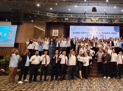 Otto Hasibuan Pimpin Deklarasi AAIB Sumut Dukung Prabowo-Gibran