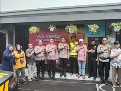 Polres Jaksel Berdayakan Hansip Bantu Pengamanan TPS Pemilu