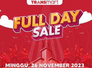 Jangan Lupa Datang ke Transmart Full Day Sale Hari Ini! Diskon Melimpah