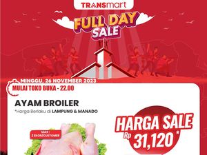 Bunda, Ada Daging Ayam Ramah Dompet Lho di Transmart Full Day Sale