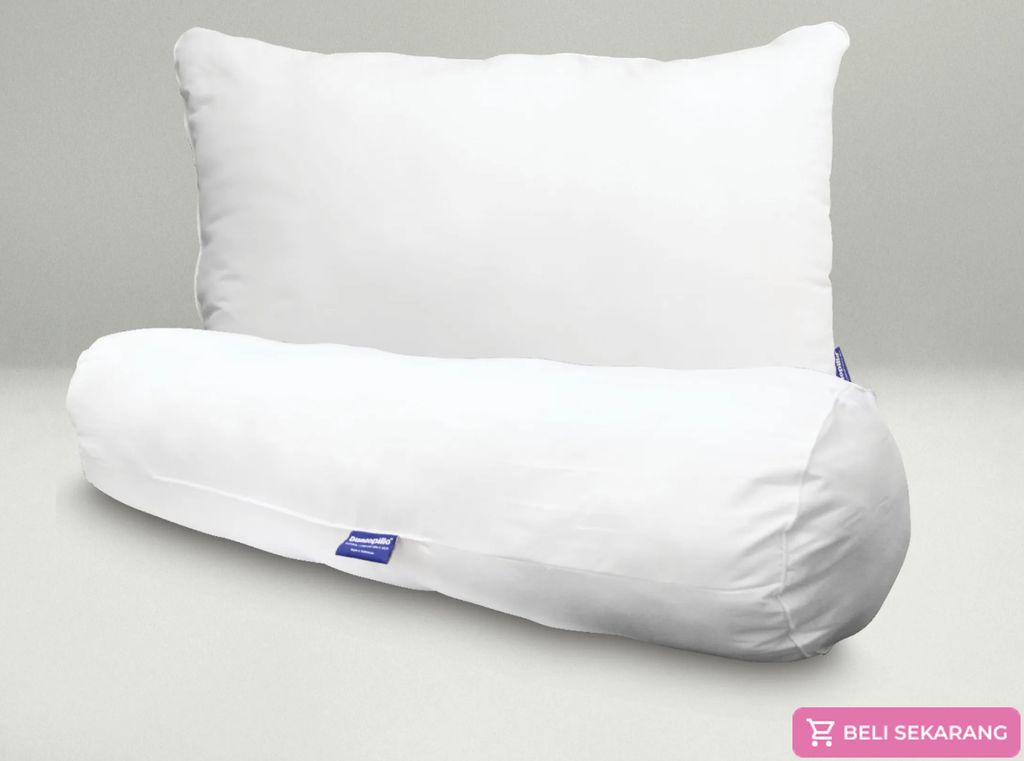 Bantal guling Dunlopillo Paket White Cloud