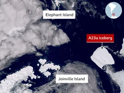 Bongkahan Es Terbesar Dunia Bergerak Setelah 30 Tahun, Ada Apa?