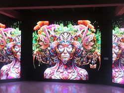 Cantiknya Permainan Seni Video Mapping di Cagar Budaya Jogja