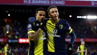 SportBible menyebut, Kluivert kini menjadi pesepakbola kedua di abad ke-21 yang bikin gol di Premier League, La Liga, Serie A, Ligue 1, dan Bundesliga. Sebelumnya, torehan itu cuma dibuat oleh Stevan Jovetic. Foto: REUTERS/MOLLY DARLINGTON