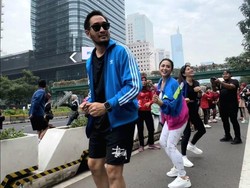 Indonesia Tergemoy-gemoy! Ratusan Anak Muda Joget Gemoy di CFD Jakarta