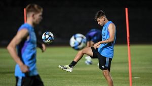 Timnas Argentina Berlatih Jelang Semifinal Piala Dunia U-17 2023