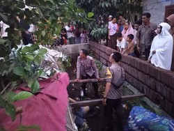 Tabrak Pohon Nangka, Pria di Lombok Tewas Dalam Selokan