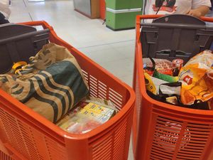 Wanita Ini Langganan ke Transmart Full Day Sale, Borong hingga 2 Troli